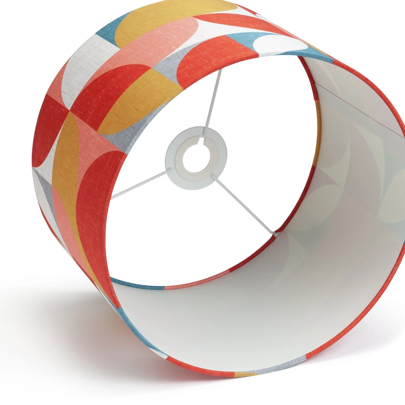 Habitat Mid Century Printed Shade - Multicolour 4 Habitat Mid Century Printed Shade - Multicolour - Image 4