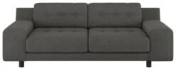 Habitat Hendricks Fabric 3 Seater Sofa - Charcoal