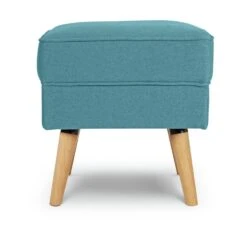 Habitat Callie Fabric Footstool - Teal 11 Habitat Callie Fabric Footstool - Teal -Home Furnishing Store 8905327 R Z003A