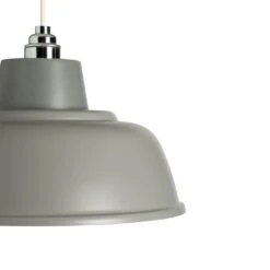 Habitat Core Metal Pendant Shade - Flint Grey 7 Habitat Core Metal Pendant Shade - Flint Grey -Home Furnishing Store 8938909 R Z003A