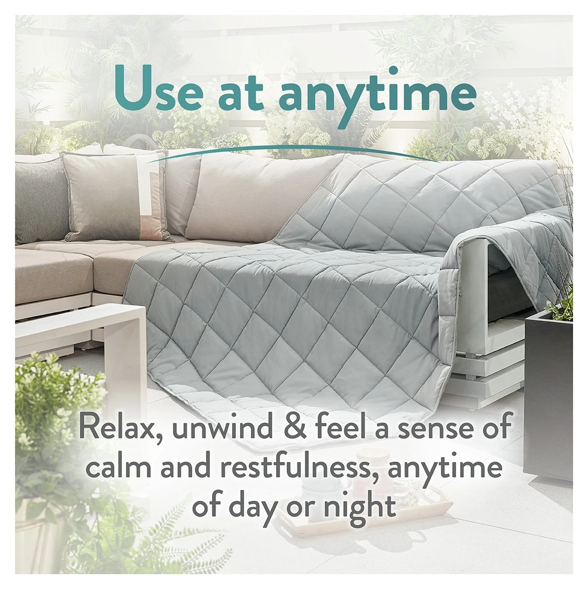 Slumberdown Wellbeing Weighted Adults Blanket - 7kg 6 Slumberdown Wellbeing Weighted Adults Blanket - 7kg - Image 6