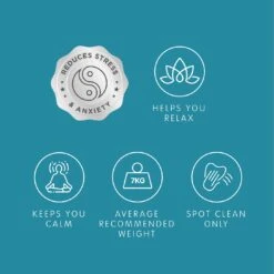 Slumberdown Wellbeing Weighted Adults Blanket - 7kg 19 Slumberdown Wellbeing Weighted Adults Blanket - 7kg -Home Furnishing Store 8942919 R Z011A