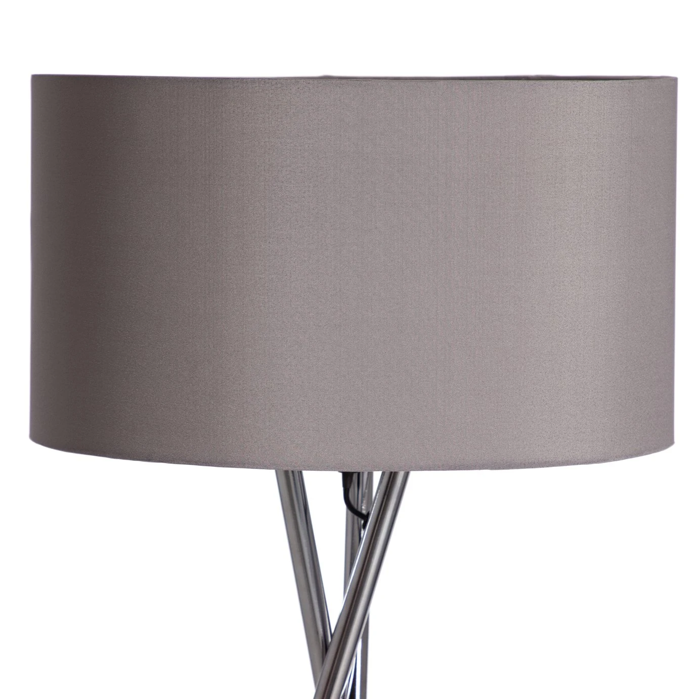 Habitat Tripod Floor Lamp - Grey And Chrome 6 Habitat Tripod Floor Lamp - Grey And Chrome - Image 6