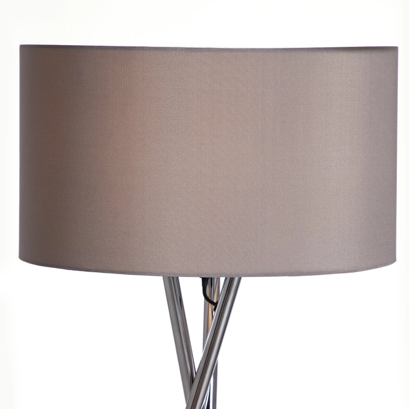 Habitat Tripod Floor Lamp - Grey And Chrome 7 Habitat Tripod Floor Lamp - Grey And Chrome - Image 7