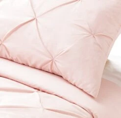 Habitat Hadley Pintuck Blush Pink Bedding Set - Double -Home Furnishing Store 9161397 R Z003A