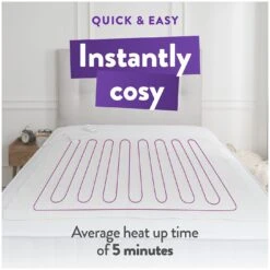 Slumberdown Essentials Electric Underblanket - Small Double -Home Furnishing Store 9169131 R Z005A