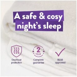 Slumberdown Essentials Electric Underblanket - Small Double -Home Furnishing Store 9169131 R Z011A