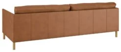 Habitat Hyde 3 Seater Leather Sofa Bed - Tan -Home Furnishing Store 9185005 R Z003A