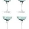 Habitat Japonica Set Of 4 Champagne Coupe