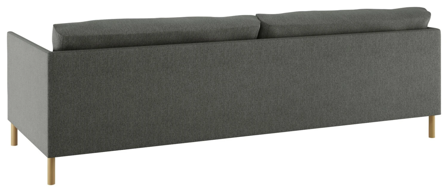 Habitat Hyde 3 Seater Fabric Sofa Bed - Charcoal 4 Habitat Hyde 3 Seater Fabric Sofa Bed - Charcoal - Image 4