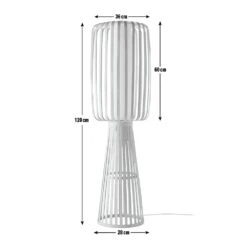 Habitat Achille Japonica Floor Lamp - Ash 12 Habitat Achille Japonica Floor Lamp - Ash -Home Furnishing Store 9202270 R E001