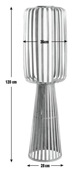 Habitat Achille Floor Lamp - Walnut -Home Furnishing Store 9202483 R E001