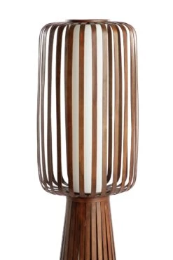 Habitat Achille Floor Lamp - Walnut -Home Furnishing Store 9202483 R Z003A