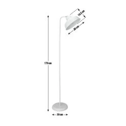 Habitat Benson Floor Lamp - Mustard -Home Furnishing Store 9210114 R Z020A