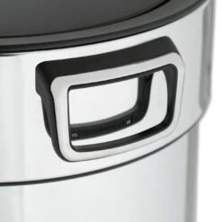 Habitat 30 Litre Round Touch Op Bin - Silver 8 Habitat 30 Litre Round Touch Op Bin - Silver -Home Furnishing Store 9211254 R Z003A