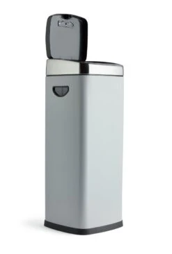 Habitat 30 Litre Square Touch Top Bin - Gunmetal -Home Furnishing Store 9212662 R Z002A