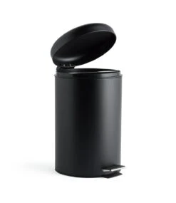 Habitat 12 Litre Domed Pedal Bin - Black -Home Furnishing Store 9212772 R Z002A