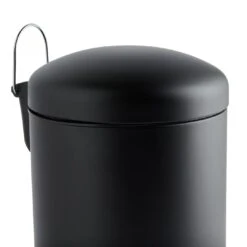 Habitat 12 Litre Domed Pedal Bin - Black -Home Furnishing Store 9212772 R Z004A