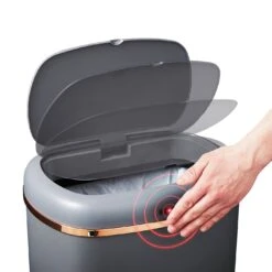 Tower 58 Liter Cavaletto Sensor Bin - Grey -Home Furnishing Store 9308899 R Z003A