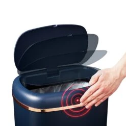 Tower 58 Liter Cavaletto Sensor Bin - Blue -Home Furnishing Store 9308916 R Z003A