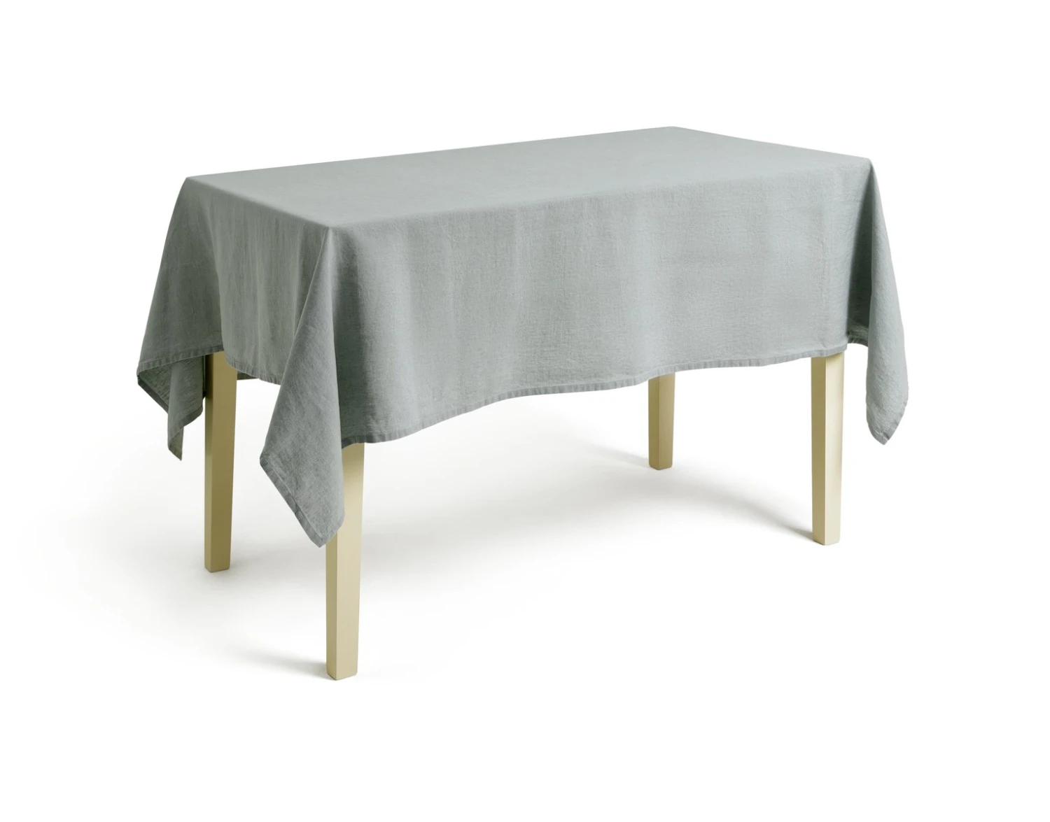 Habitat Linen Tablecloth - Duck Egg Blue 2 Habitat Linen Tablecloth - Duck Egg Blue - Image 2