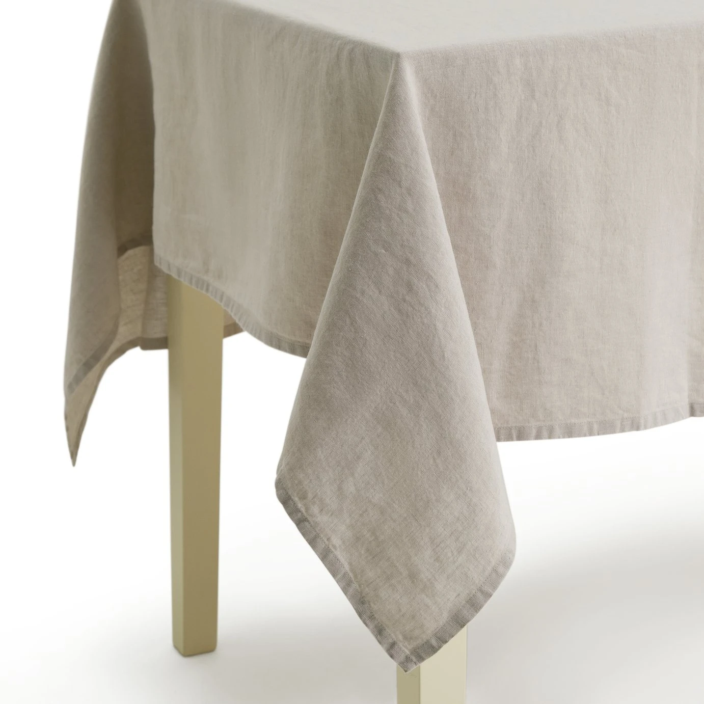 Habitat Linen Table Cloth - Grey 1 Habitat Linen Table Cloth - Grey