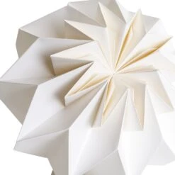 Habitat Kura Origami 36cm Paper Shade - White -Home Furnishing Store 9332487 R Z003A