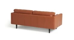 Habitat Jackson Leather 3 Seater Sofa - Tan -Home Furnishing Store 9335147 R Z003A