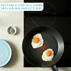Tefal Jamie Oliver 24cm Non Stick Stainless Steel Frying Pan -Home Furnishing Store 9336373 R Z006A