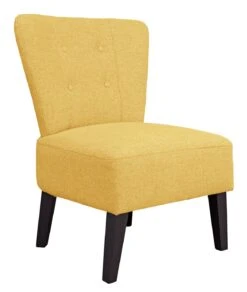 Habitat Delilah Fabric Cocktail Chair - Yellow 11 Habitat Delilah Fabric Cocktail Chair - Yellow -Home Furnishing Store 9337808 R Z004A