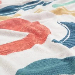 Habitat Studio Squiggle Cotton Throw - Multicoloured -Home Furnishing Store 9340541 R Z003A