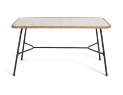 Habitat 4 Seater Bamboo Patio Set -Home Furnishing Store 9372485 R Z003A