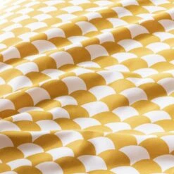 Habitat Cotton Scallop Yellow Reversible Bedding Set -Double -Home Furnishing Store 9377428 R Z006A