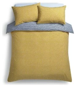 Habitat Betsy Yellow & White Reversible Bedding Set - Single -Home Furnishing Store 9378623 R Z002A