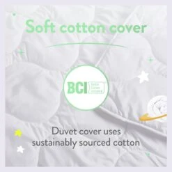 Slumberdown Anti Bacterial 4 Tog Kids Duvet - Toddler -Home Furnishing Store 9379385 R Z003A