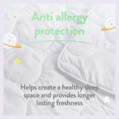 Slumberdown Anti Bacterial 4 Tog Kids Duvet - Toddler -Home Furnishing Store 9379385 R Z009A