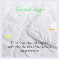 Slumberdown Anti Bacterial 4 Tog Kids Duvet - Toddler -Home Furnishing Store 9379385 R Z010A