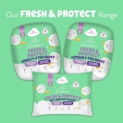 Slumberdown Anti Bacterial 4 Tog Kids Duvet - Toddler -Home Furnishing Store 9379385 R Z016A