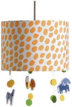 Habitat Kids Drum Dash Print & Hanging Animal Ceiling Shade -Home Furnishing Store 9382475 R Z001C