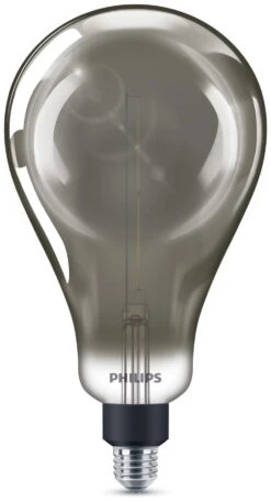 Philips LED Filament E27 6.5W (25W) Dim Giant Bulb - Smoky