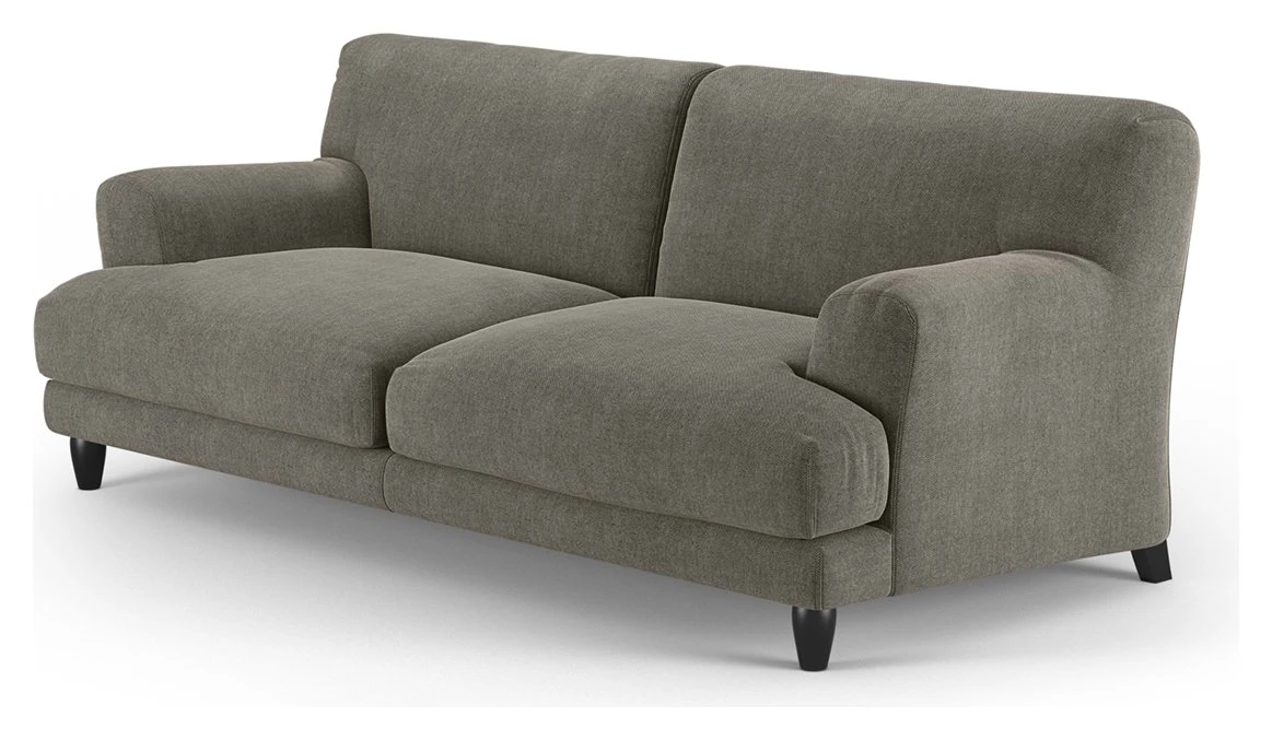 Habitat Askem Fabric 3 Seater Sofa - Natural 5 Habitat Askem Fabric 3 Seater Sofa - Natural - Image 5
