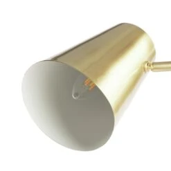 Habitat Iras Brass 2 Light Floor Lamp - Gold -Home Furnishing Store 9404834 R Z002A