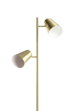 Habitat Iras Brass 2 Light Floor Lamp - Gold -Home Furnishing Store 9404834 R Z005A