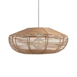 Habitat Mariana Rattan Pendant Shade - Bamboo -Home Furnishing Store 9404975 R Z002C