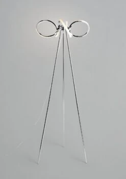 Habitat Spiral LED Tripod Floor Lamp - Chrome -Home Furnishing Store 9405479 R Z001C