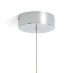 Habitat Spiral Metal LED Pendant Light - Chrome -Home Furnishing Store 9405486 R Z003A