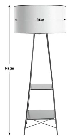 Habitat Thasia Floor Lamp - Black And White 11 Habitat Thasia Floor Lamp - Black And White -Home Furnishing Store 9405730 R E001