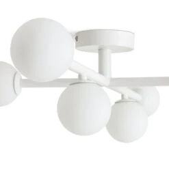 Habitat Alonso 6 Light Flush To Ceiling Light - White 9 Habitat Alonso 6 Light Flush To Ceiling Light - White -Home Furnishing Store 9405981 R Z002A