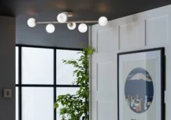 Habitat Alonso 6 Light Flush To Ceiling Light - White 11 Habitat Alonso 6 Light Flush To Ceiling Light - White -Home Furnishing Store 9405981 R Z002C