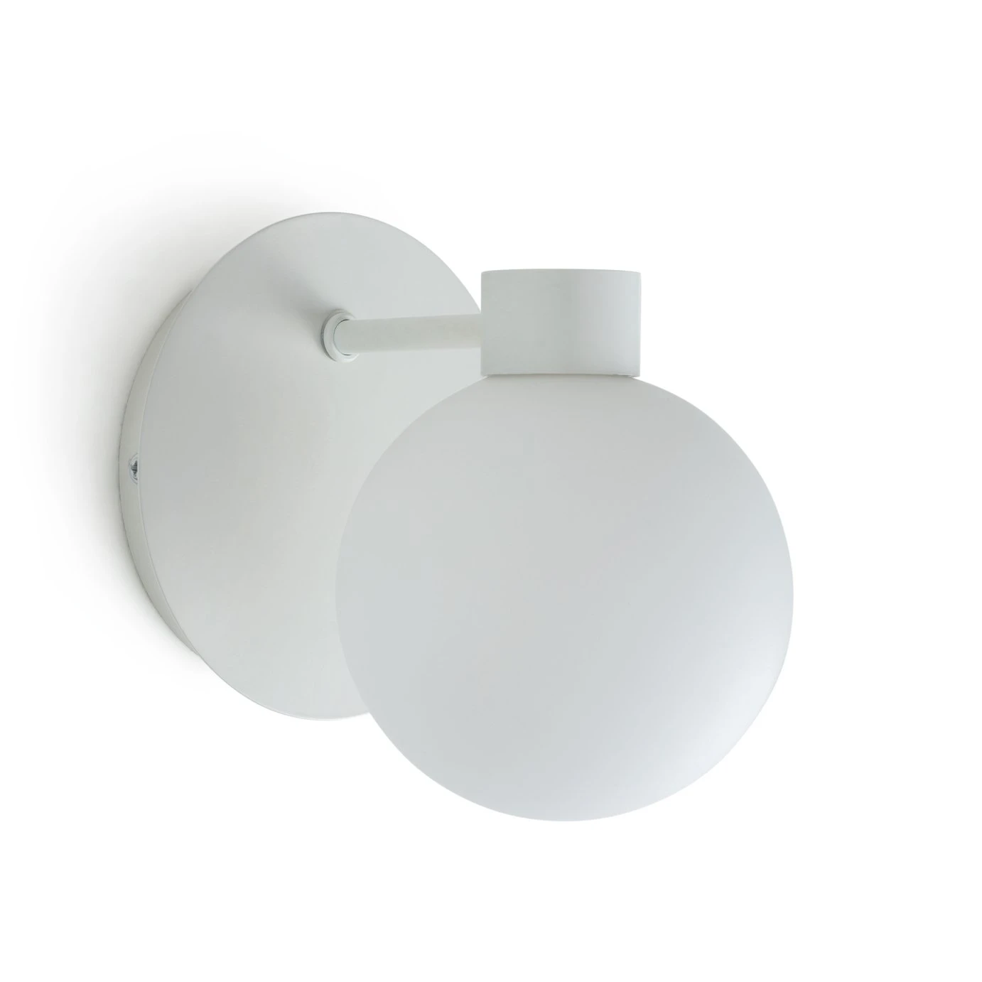 Habitat Opal Glass Wall Light - White 2 Habitat Opal Glass Wall Light - White - Image 2